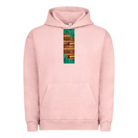 Pigment Salmon western tooled leather sunflower turquoise gemstone pen wrap 1 Urban Hoodie - Jasminsmagicworld