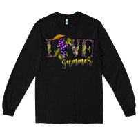 Black love summer Long Sleeve Tee - CowhideDigitalArt