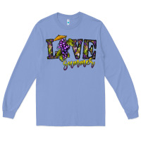 Colony Blue love summer Long Sleeve Tee - CowhideDigitalArt
