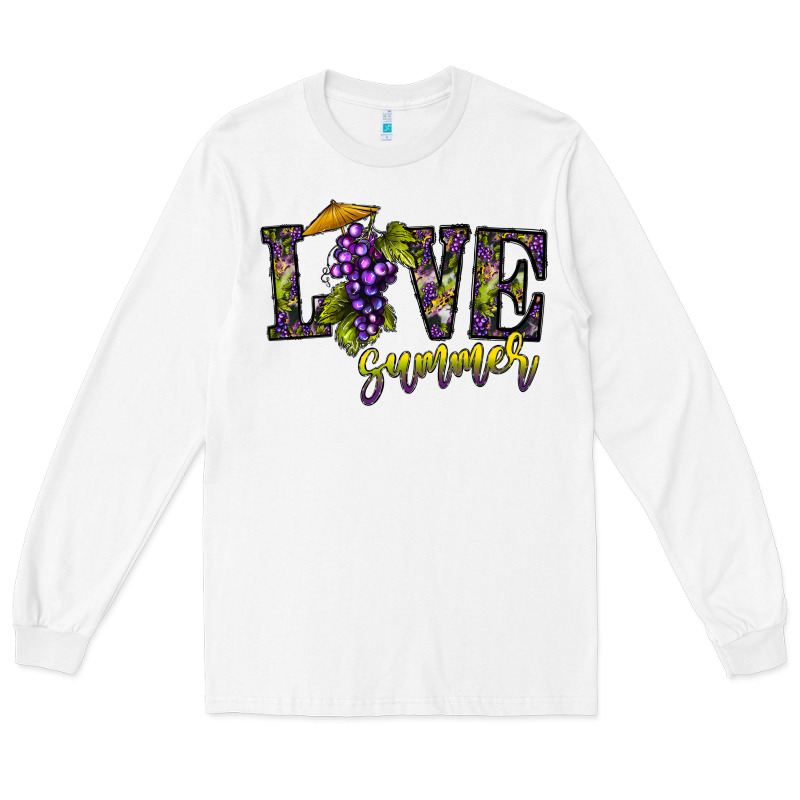 Love Summer Long Sleeve Tee by CowhideDigitalArt | Teevron