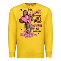 Lemon valentine cross Premium Sweatshirt - MaliasSmallBusiness
