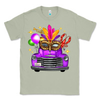 Matcha mardi gras truck leopard mask Classic Tee - FaDigitalArtStudio
