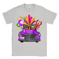 Moon Dust mardi gras truck leopard mask Classic Tee - FaDigitalArtStudio