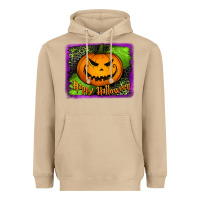 Mushroom Happy Halloween Pumpkin Heavyweight Hoodie - Jasminsmagicworld