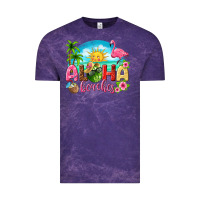 Cloud Purple aloha beaches Vintage Tee - texasbilliewilder