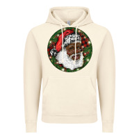 Vintage Artic African American Santa Christmas Vintage Hoodie - RanaPortraitStore