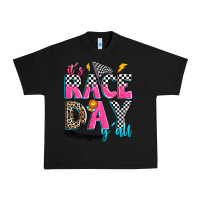 Black it's race day y'all Urban Heavy Tee - Zillion Design Studio