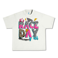 Pistachio it's race day y'all Urban Heavy Tee - Zillion Design Studio