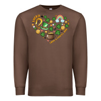 Chestnut st patricks  hearts Premium Sweatshirt - MaliasSmallBusiness
