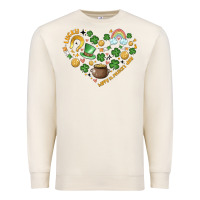 Sandshell st patricks  hearts Premium Sweatshirt - MaliasSmallBusiness