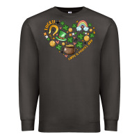 Smoke st patricks  hearts Premium Sweatshirt - MaliasSmallBusiness
