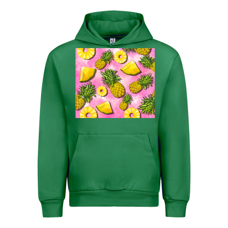 Pink Pineapple Urban Hoodie by BarkalooDesign | Teevron