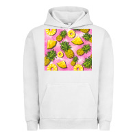 Pigment Lunar Rock pink pineapple Urban Hoodie - BarkalooDesign