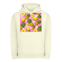 Pigment Pistachio pink pineapple Urban Hoodie - BarkalooDesign