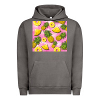 Pigment Tornado pink pineapple Urban Hoodie - BarkalooDesign