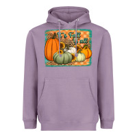 Lavender It's Fall y'all pumpkins halloween and sunflowers Heavyweight Hoodie - Jasminsmagicworld