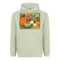 Matcha It's Fall y'all pumpkins halloween and sunflowers Heavyweight Hoodie - Jasminsmagicworld