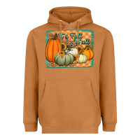 Meerkat It's Fall y'all pumpkins halloween and sunflowers Heavyweight Hoodie - Jasminsmagicworld
