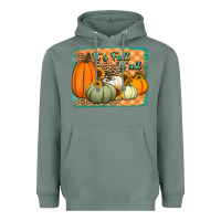 Sage It's Fall y'all pumpkins halloween and sunflowers Heavyweight Hoodie - Jasminsmagicworld