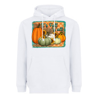 White It's Fall y'all pumpkins halloween and sunflowers Heavyweight Hoodie - Jasminsmagicworld