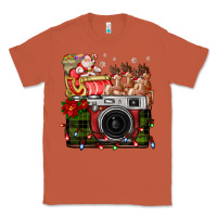 Copper Christmas Santa Vintage Camera Classic Tee - FaDigitalArtStudio