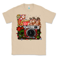 Mushroom Christmas Santa Vintage Camera Classic Tee - FaDigitalArtStudio