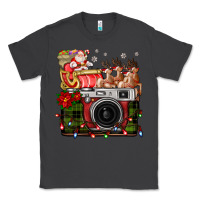 Smoke Christmas Santa Vintage Camera Classic Tee - FaDigitalArtStudio