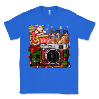 True Royal Christmas Santa Vintage Camera Classic Tee - FaDigitalArtStudio