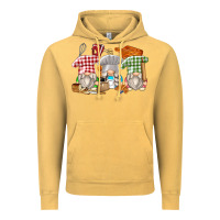 Vintage Mustard bakery gnomes Vintage Hoodie - Zillion Design Studio