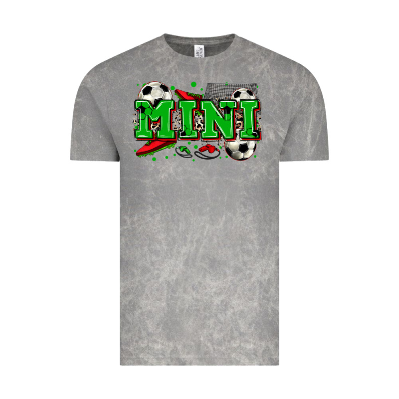 Mini Soccer Vintage Tee by Zillion Design Studio | Teevron