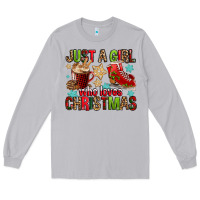 Moon Dust just a girl who loves christmas Long Sleeve Tee - FaDigitalArtStudio