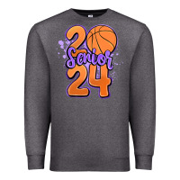 Charcoal Heather senior 2024 basketball Premium Sweatshirt - MaliasSmallBusiness