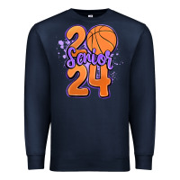 Navy senior 2024 basketball Premium Sweatshirt - MaliasSmallBusiness