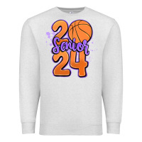 Oatmeal Heather senior 2024 basketball Premium Sweatshirt - MaliasSmallBusiness
