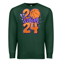 Sports Green senior 2024 basketball Premium Sweatshirt - MaliasSmallBusiness