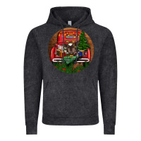 Baby Cow Christmas Vintage Hoodie | Teevron