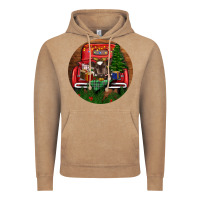 Vintage Coffee Baby Cow Christmas Vintage Hoodie - RanaPortraitStore