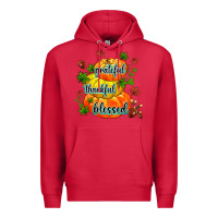 Cardinal grateful thankful blessed Premium Hoodie - MaliasSmallBusiness
