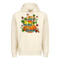 Sandshell grateful thankful blessed Premium Hoodie - MaliasSmallBusiness