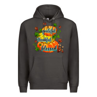 Smoke grateful thankful blessed Premium Hoodie - MaliasSmallBusiness