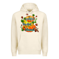 Tofu grateful thankful blessed Premium Hoodie - MaliasSmallBusiness