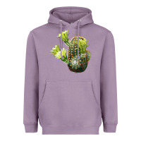 Lavender nylon hedgehog cactus Heavyweight Hoodie - LillyAllenDesigns