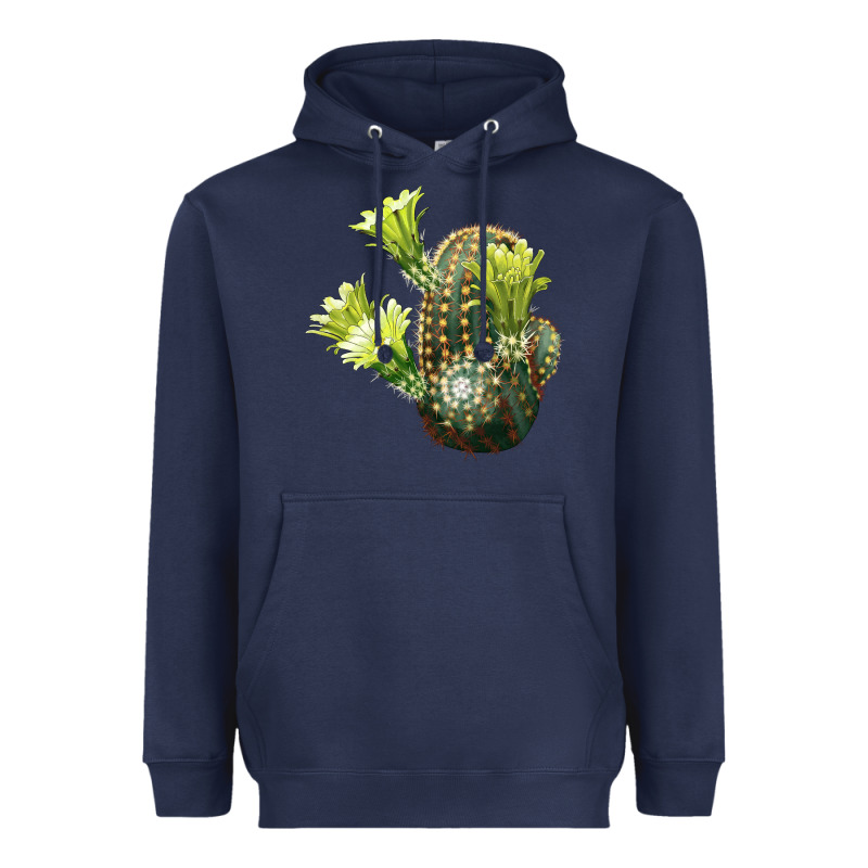 Nylon Hedgehog Cactus Heavyweight Hoodie by LillyAllenDesigns | Teevron