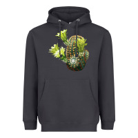 Smoke nylon hedgehog cactus Heavyweight Hoodie - LillyAllenDesigns