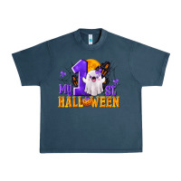 Midnight Navy My 1st Halloween Urban Heavy Tee - texasbilliewilder