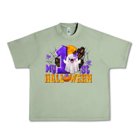 Oil Green My 1st Halloween Urban Heavy Tee - texasbilliewilder