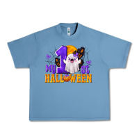 Pebble Blue My 1st Halloween Urban Heavy Tee - texasbilliewilder
