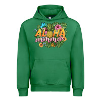 Emerald aloha summer Urban Hoodie - BarkalooDesign