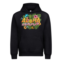 Foreset Green aloha summer Urban Hoodie - BarkalooDesign