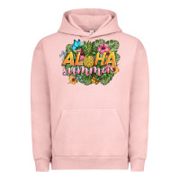 Pigment Salmon aloha summer Urban Hoodie - BarkalooDesign